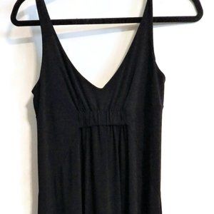 CAbi Black Tank Dress Size Medium Empire Waist
